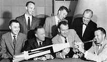 Picture of the seven original Mercury Astronauts